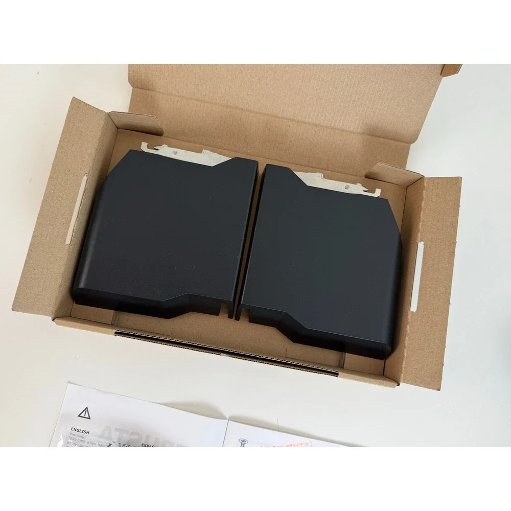 Set of 2 IKEA Utrusta Hinge for Horizontal Door Black 102.657.35